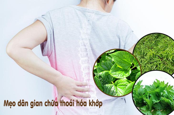 Một số mẹo dân gian có thể giúp cải thiện tình trạng thoái hóa khớp