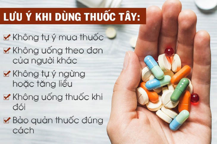 Những lưu ý khi dùng thuốc tân dược để điều trị bệnh