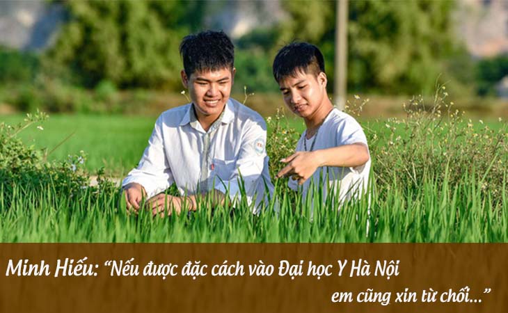 Thiếu 0,25 điểm em chỉ buồn vài ngày rồi thôi, nhưng nếu được đặc cách vào ĐH thì đó sẽ là nỗi buồn rất dài của Hiếu