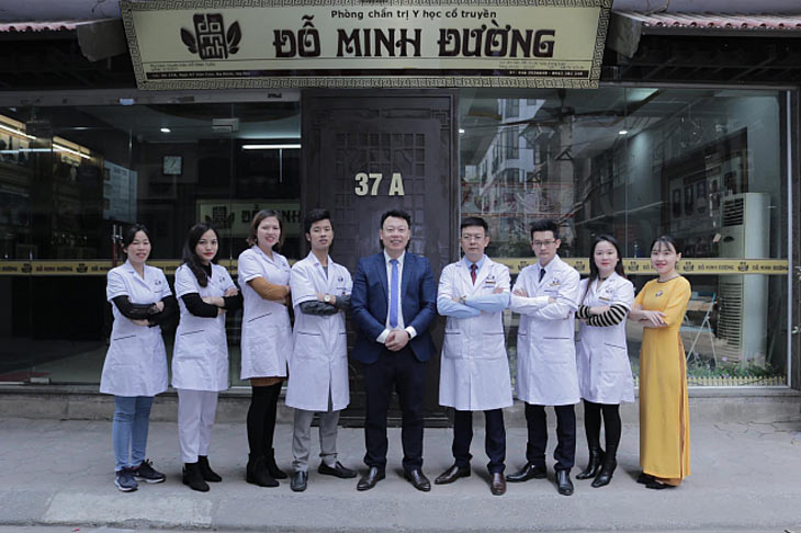 Đội ngũ lương y, bác sĩ tại Đỗ Minh Đường (cơ sở miền Bắc)