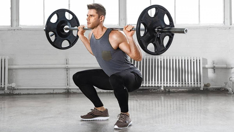 Tập Squat giúp cải thiện tình trạng xuất tinh sớm hiệu quả