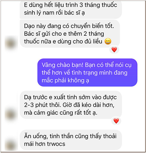 Bệnh nhân đánh giá về bài thuốc Sinh lý nam Đỗ Minh