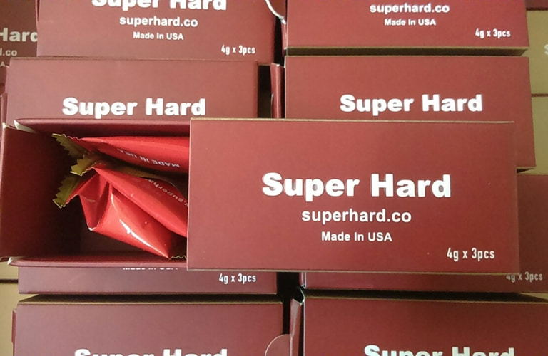 Nhắc đến kẹo chống xuất tinh sớm không thể bỏ qua Super Hard Gingseng & Coffee Candy