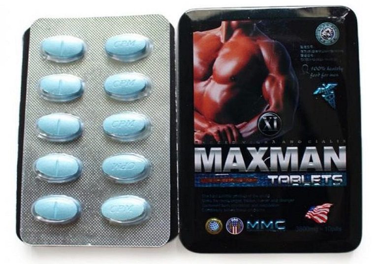 Thực phẩm chức năng trị xuất tinh sớm Maxman