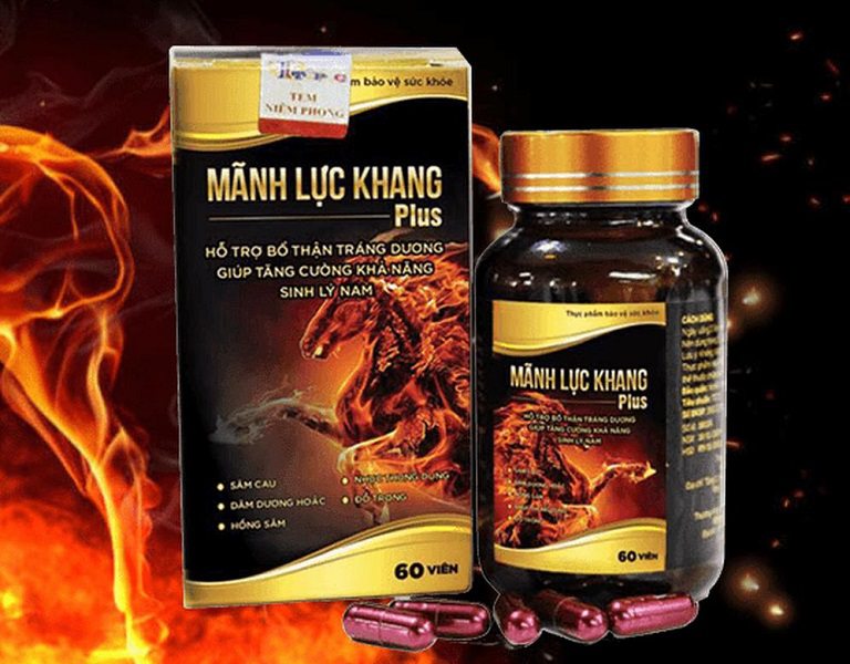 Viên uống chống xuất tinh sớm Mãnh Lực Khang Plus