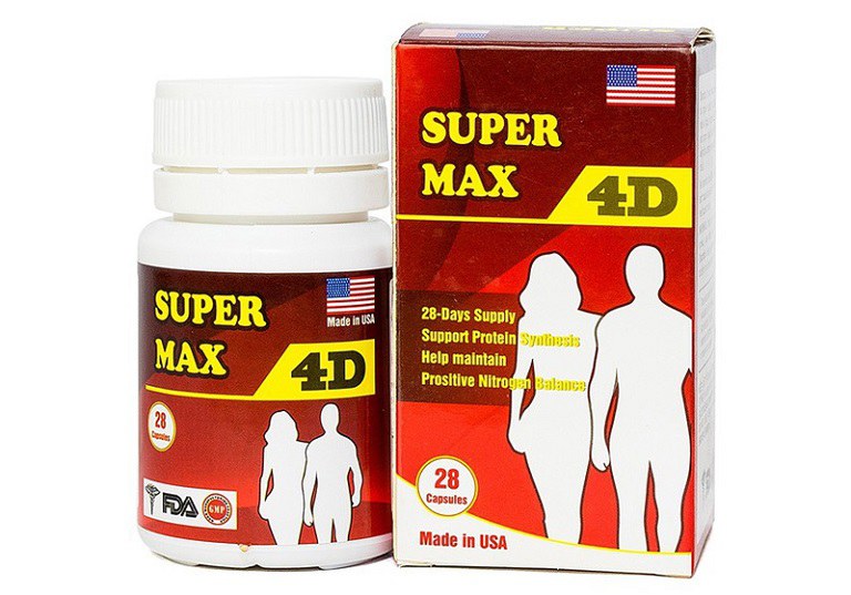 Xịt chống xuất tinh sớm Super Max 4D