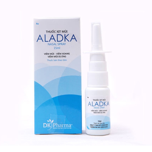 Thuốc xịt điều trị viêm mũi dị ứng - Aladka