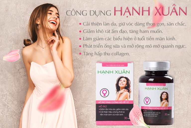 Tăng cường sinh lý với viên nến Hạnh Xuân