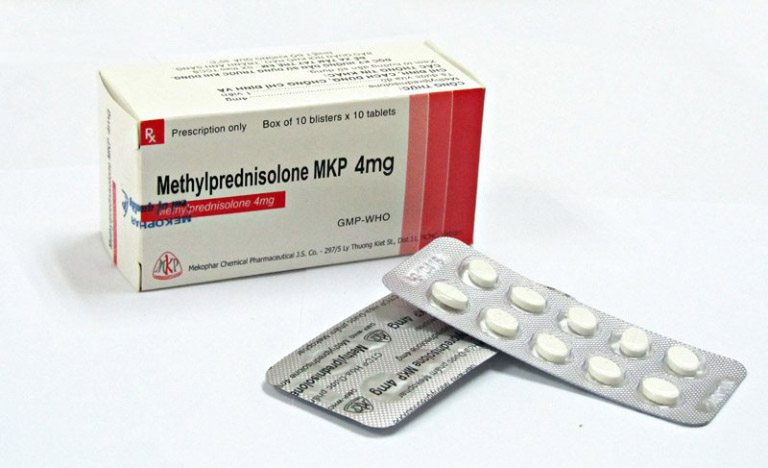 Methylprednisolone chống viêm và ức chế phản ứng quá mức