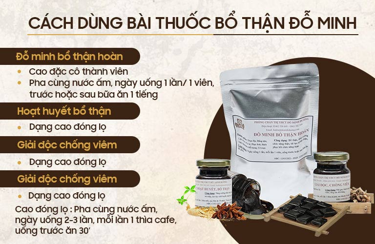 Đại Bổ Thận Đỗ Minh Đường - Giải Pháp Tối Ưu Cho Sức Khỏe Thận