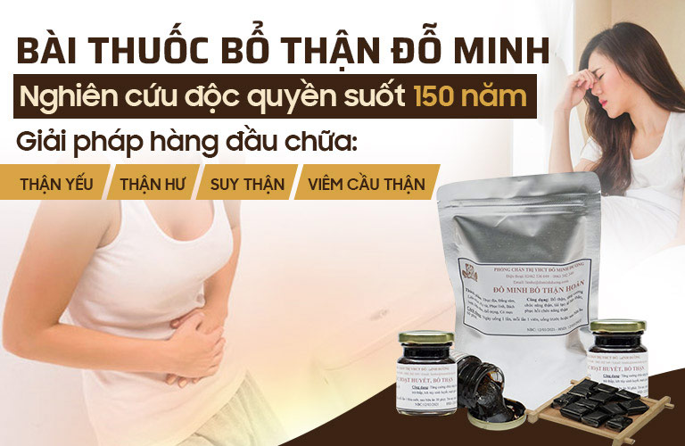 Bài thuốc nam gia truyền Đỗ Minh Đường hỗ trợ điều trị thận hư, thận yếu, suy thận độ 1-2, viêm cầu thận