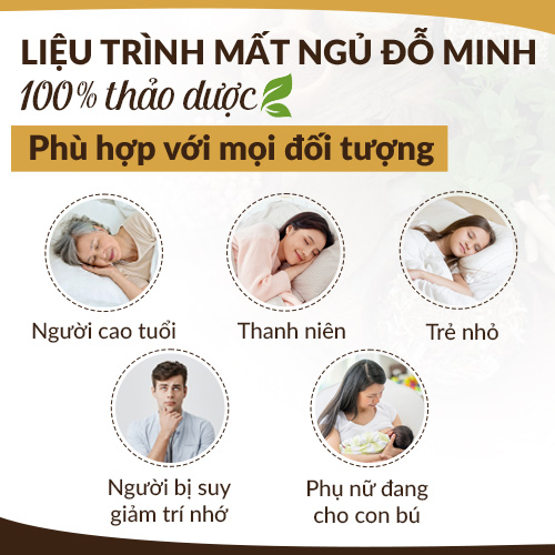 Mất Ngủ Đỗ Minh phù hợp với mọi đối tượng