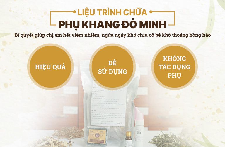 Ưu điểm liệu trình điều trị phụ khang đỗ minh