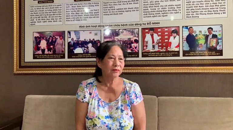 Bệnh nhân chia sẻ hiệu quả bài thuốc