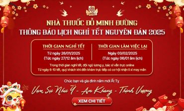 Lịch nghỉ tết Đỗ Minh Đường