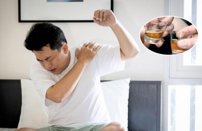 Người có sẵn vấn đề về khớp, cơn đau có thể trở nên nghiêm trọng hơn khi uống rượu