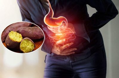 Những người đau dạ dày kèm triệu chứng đầy hơi, chướng bụng thì nên hạn chế ăn khoai lang