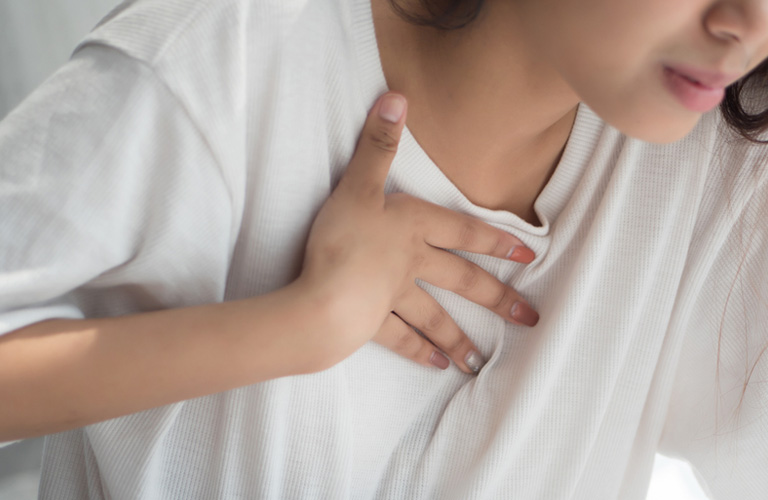 Đau thượng vị khó thở là biểu hiện không còn xa lạ với ai có tiền sử bệnh dạ dày, gan mật hoặc tim mạch