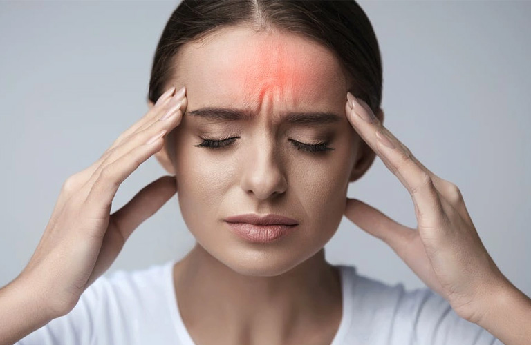 Nguyên nhân gây đau đầu thường do khí huyết không thông, tắc nghẽn ở vùng đầu