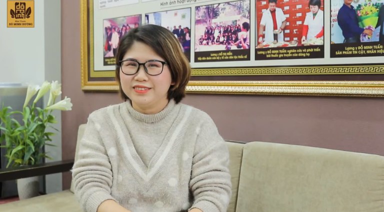 Nhờ kiên trị, chị Thanh đã thành công tạm biệt căn bệnh viêm họng mạn tính trong khi mang thai